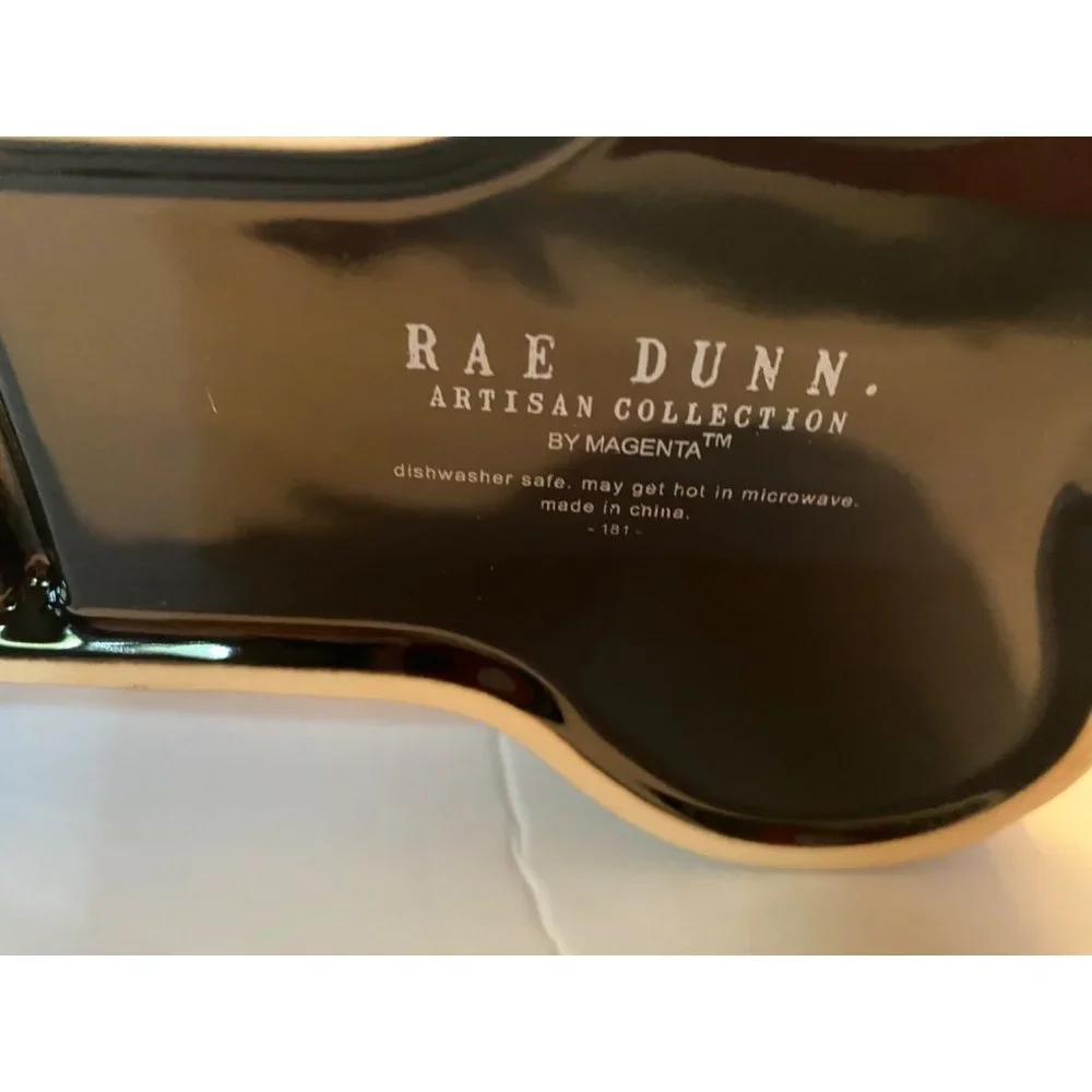 New in Box Rae Dunn Bone Appetit Dog Dish Bone Serving Bowl Halloween Party